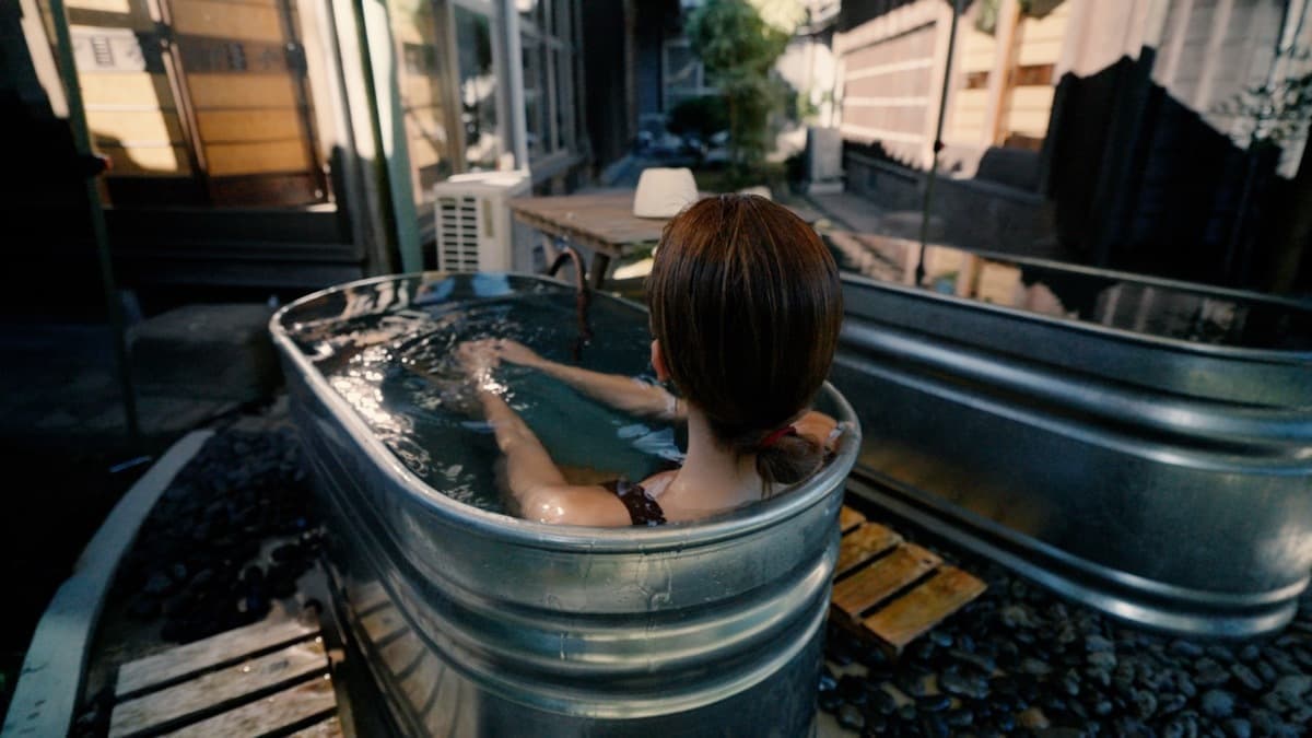 サウナ　水風呂